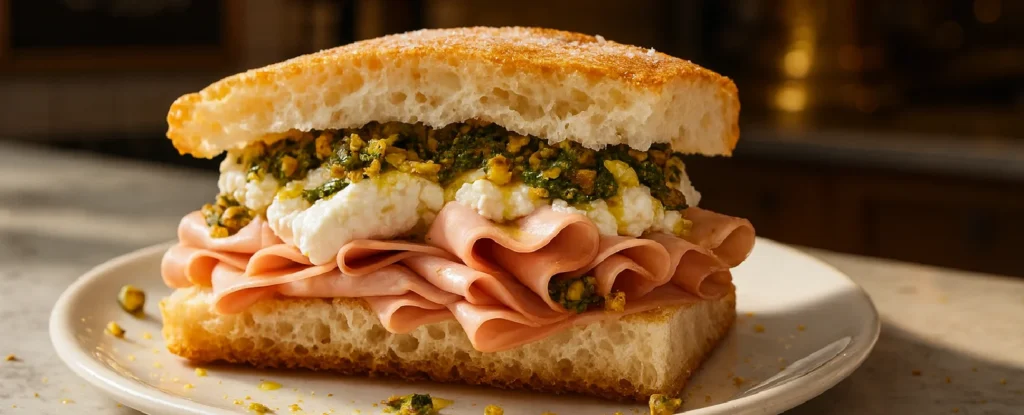 Mortadella & pistacchio