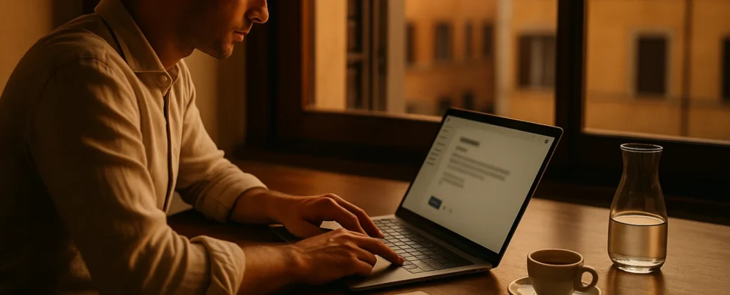 Italiaanse meeting afronden